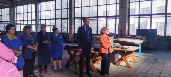 Торжественное собрание с участием профсоюза